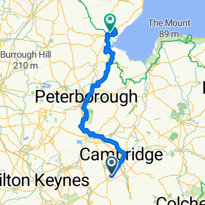 Melbourn - Boston + Boston - Hessle