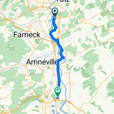 15.6_Von Illange bis Hauconcourt 20 Kilometer