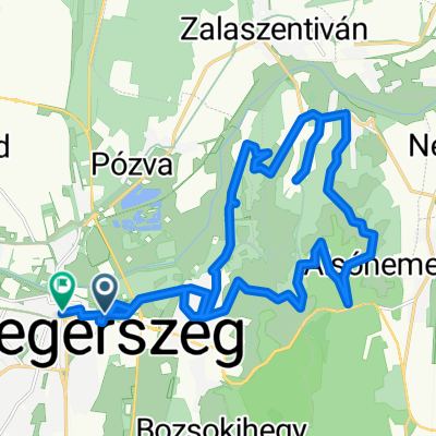 Berzsenyi Dániel utca, Zalaegerszeg - Deák Ferenc tér, Zalaegerszeg