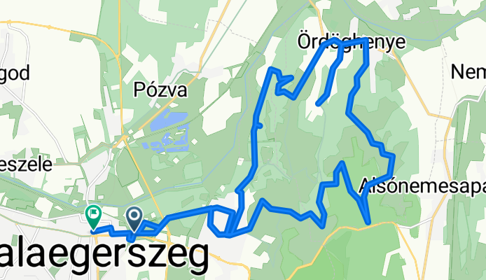 Berzsenyi Dániel utca, Zalaegerszeg - Deák Ferenc tér, Zalaegerszeg