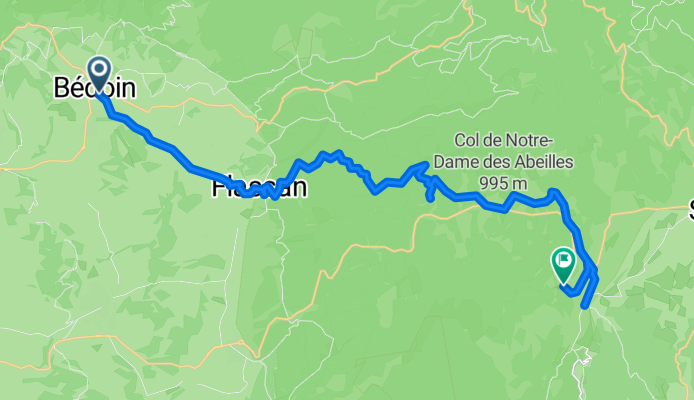 From Bédoin to Monieux