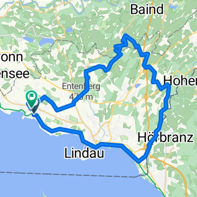 Nonnenhorner Straße nach Bahnhofstraße