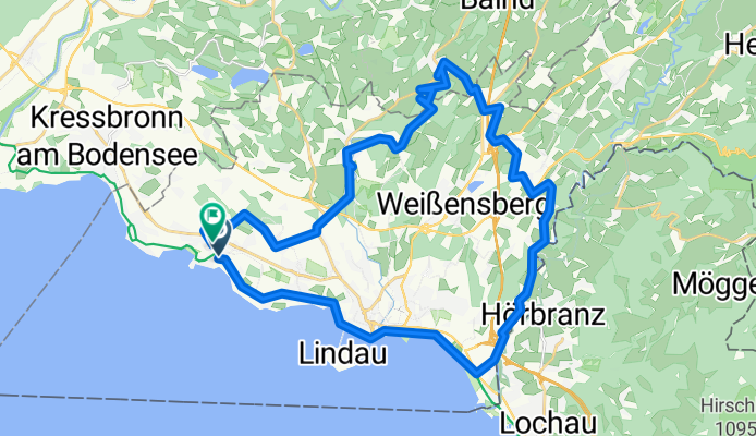 Nonnenhorner Straße nach Bahnhofstraße