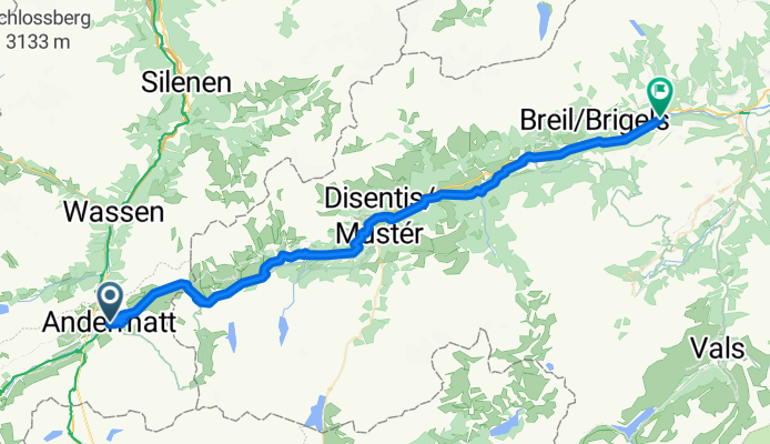 Andermatt - Brigels