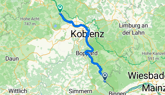 Bacharach - Rheinbrohl