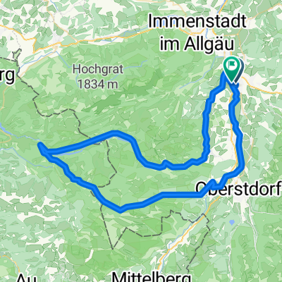 Allgäu-Almentour am Ifen var
