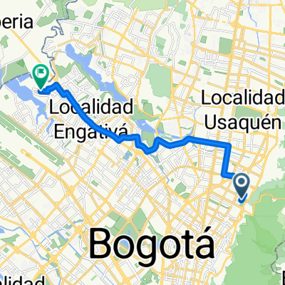 Carrera 9, Bogotá a Carrera 120A, Bogotá