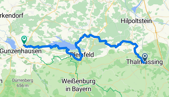 Thalmässing - Gunzenhausen