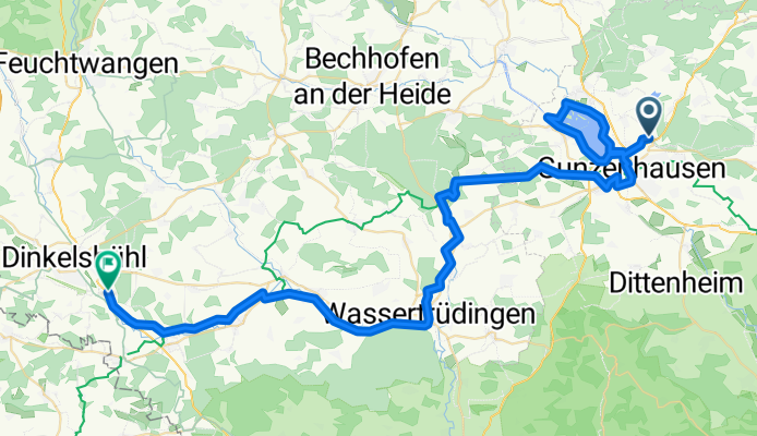 Gunzenhausen - Dinkelsbühl