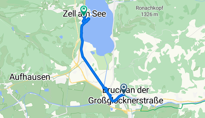 Glocknerstraße nach Postplatz