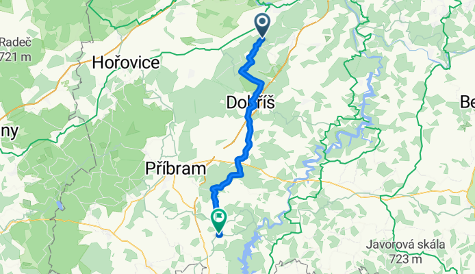 Mníšek pod Brdy - Milín