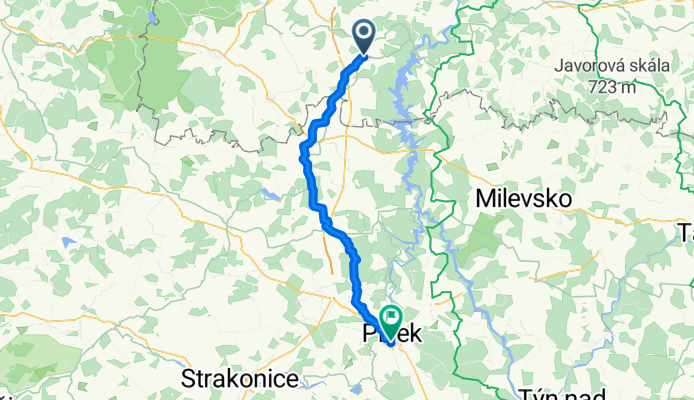 Milín - Písek