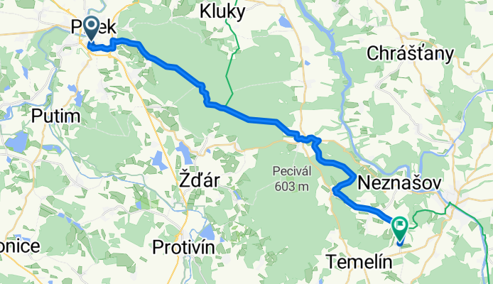 Písek - Týn nad Vltavou