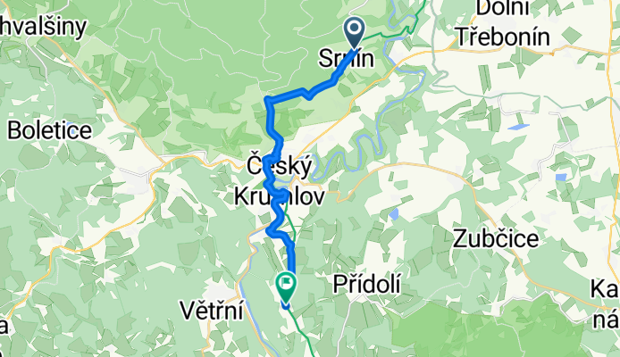 Český Krumlov - Větřní