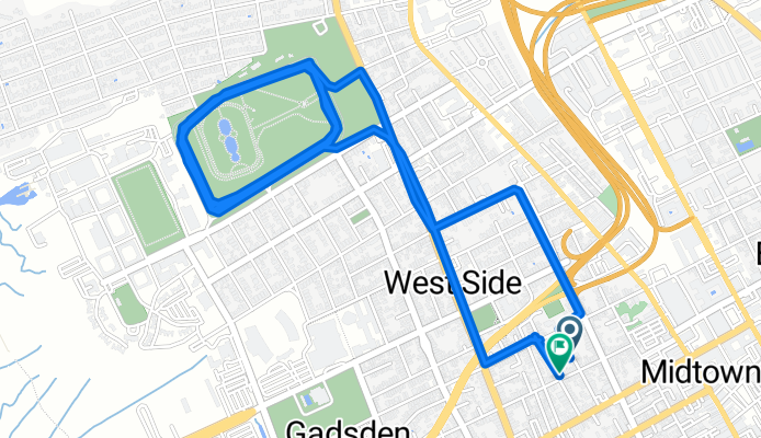 Ashe Street to Ashe Street