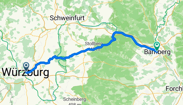 Von Würzburg bis Bamberg