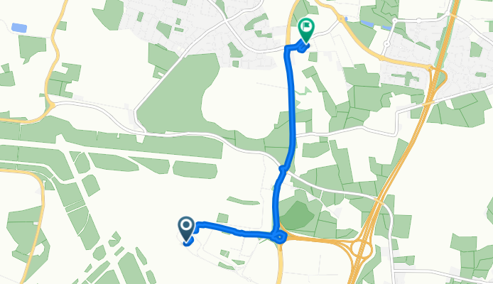 MidlifeCycle 2025 - Day 0 - Ride 1 - Dublin Airport to Premier Inn