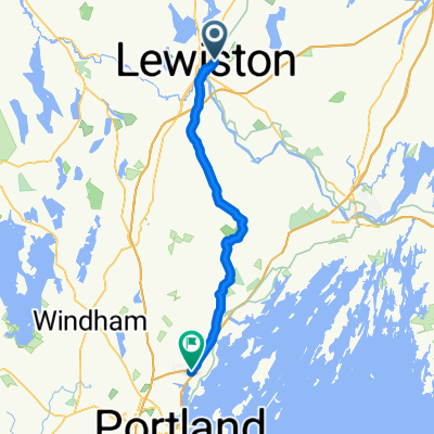 From Lewiston to Falmouth