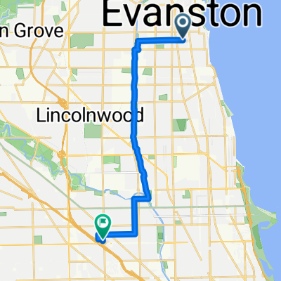From Evanston to Chicago