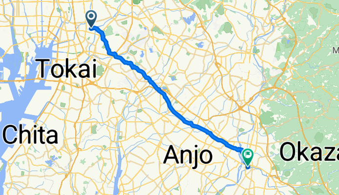 Torisu 2-Chōme, Nagoya to Koseicho, Okazaki