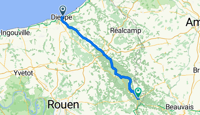Dieppe - Gournay-en-Bray