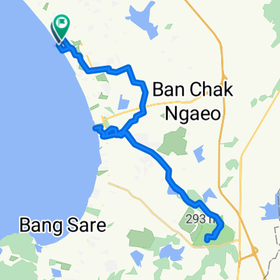 Jomtien 30km Bike Loop - WP 1 - WP 2 - WP 3 - WP 4 - WP 5