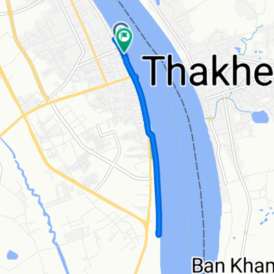 ถนนศรีเทพ, อ.เมืองนครพนม to ถนนศรีเทพ, อ.เมืองนครพนม