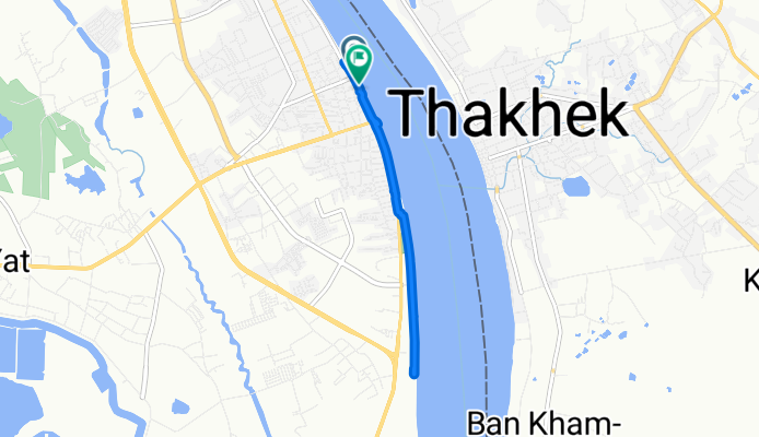 ถนนศรีเทพ, อ.เมืองนครพนม to ถนนศรีเทพ, อ.เมืองนครพนม