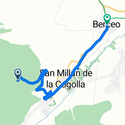 De Diseminado San Millan de la Cogolla 54, San Millán de la Cogolla a Calle Gonzalo de Berceo 10