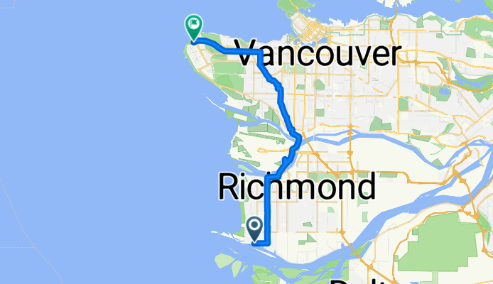 Fourth Ave, Richmond to NW Marine Dr, Greater Vancouver