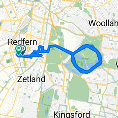 George St, Waterloo to George St, Waterloo