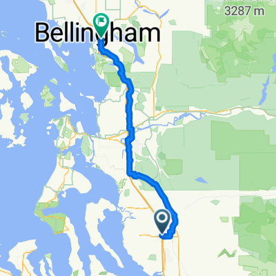 Smokey Point Dr, Arlington to Lakeway Dr, Bellingham