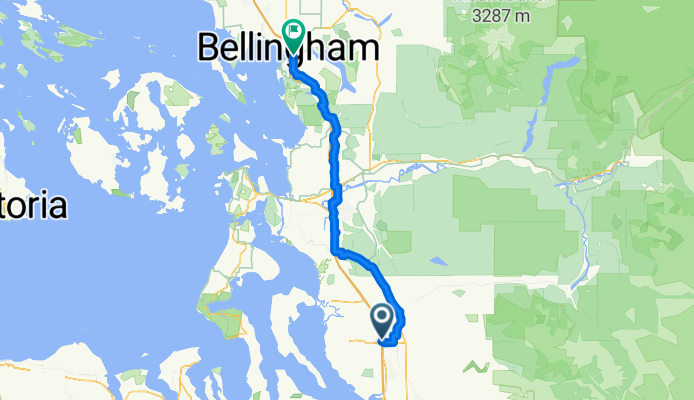 Smokey Point Dr, Arlington to Lakeway Dr, Bellingham
