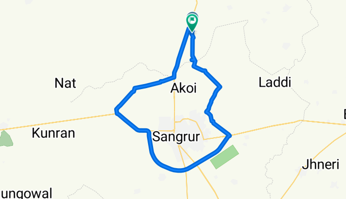 Dhuri, Sangrur to Dhuri, Sangrur