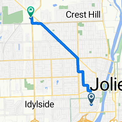 S Comstock St, Joliet to N Larkin Ave, Crest Hill
