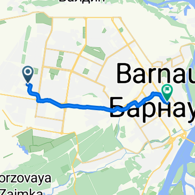 улица Сергея Семёнова, Барнаул до проспект Ленина, Барнаул