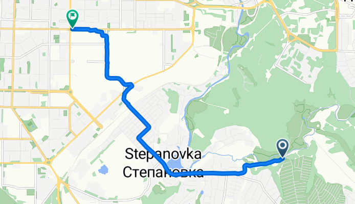 От Центральная улица до проспект Фрунзе 102/3