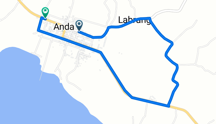 Route in Anda