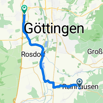 Rosental, Gleichen nach Hans-Böckler-Straße, Göttingen