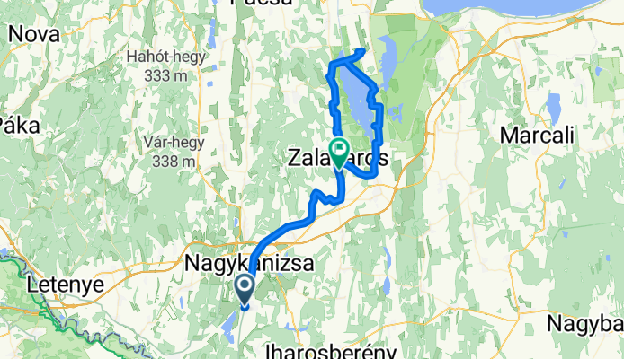 Útvonal ide: Zalakaros