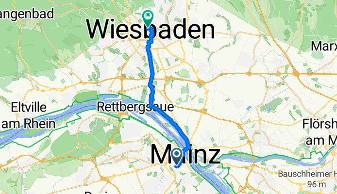 Von Mainz bis Wiesbaden