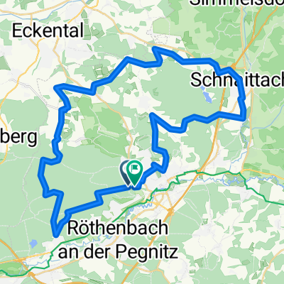GPX Download: Kombinierte Reichswald-Albtour