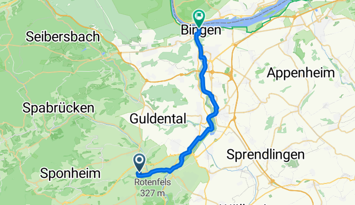 Von Rüdesheim bis Bingen am Rhein