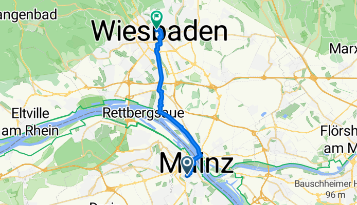 Von Mainz bis Wiesbaden