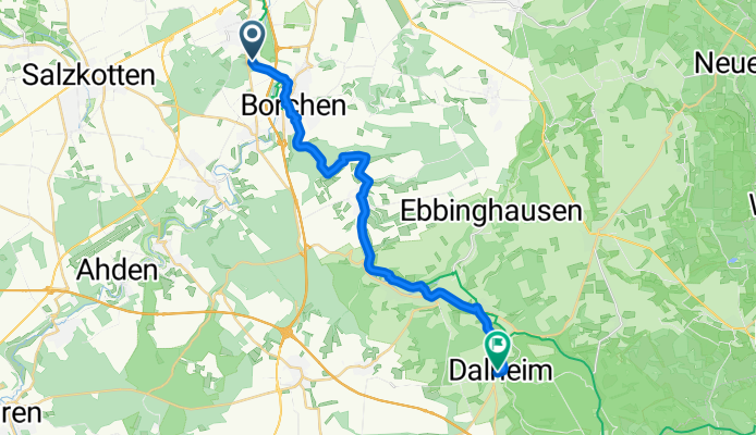 Im Kirchenfelde nach Am Kloster