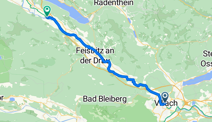 Bahnhofplatz, Villach nach St Peter, Spittal an der Drau