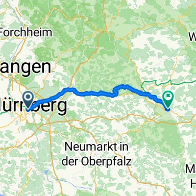 Tafelhofstraße, Nürnberg nach Marktplatz, Amberg