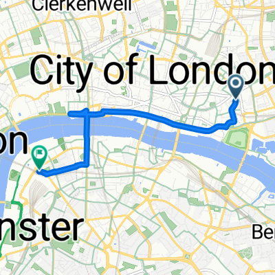 Aldgate High Street to York Road