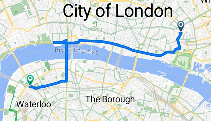 Aldgate High Street to York Road