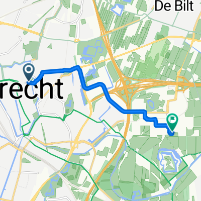Route in Utrecht